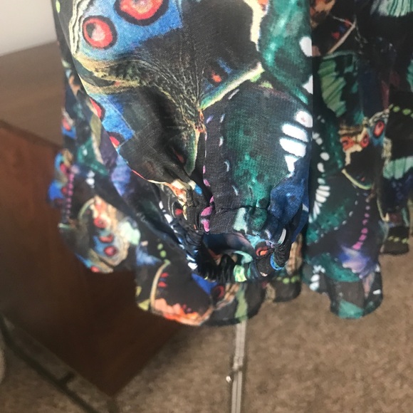 Show Me Your MuMu Black Butterfly Print Romper - Picture 10 of 14